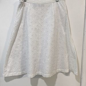 Eyelet Skirt